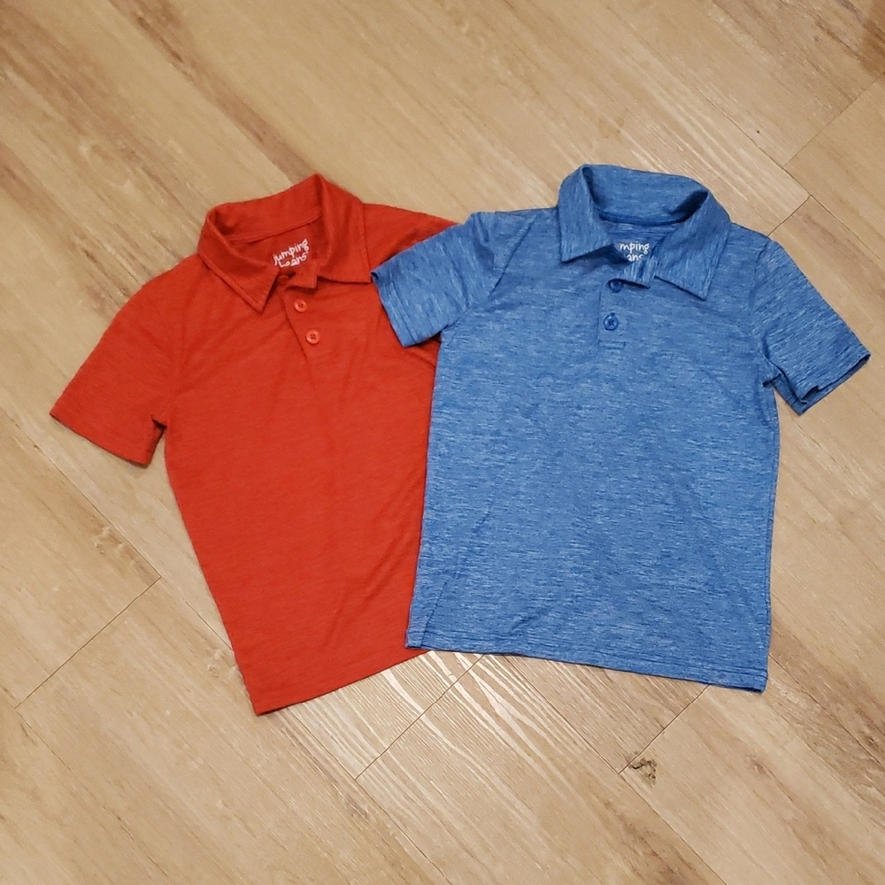 Jumping Beans Red and Blue Polo Shirts